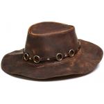 Chapéu Rock Outback em Couro Legítimo John Bonham Led Zeppelin
